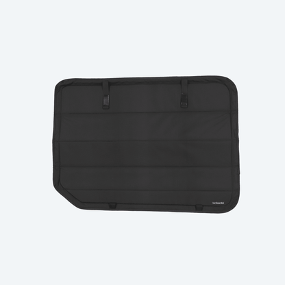 Ford Transit Stealth Rear Qtr Window Cover (Factory Plastic Trim) - Featherbuilt