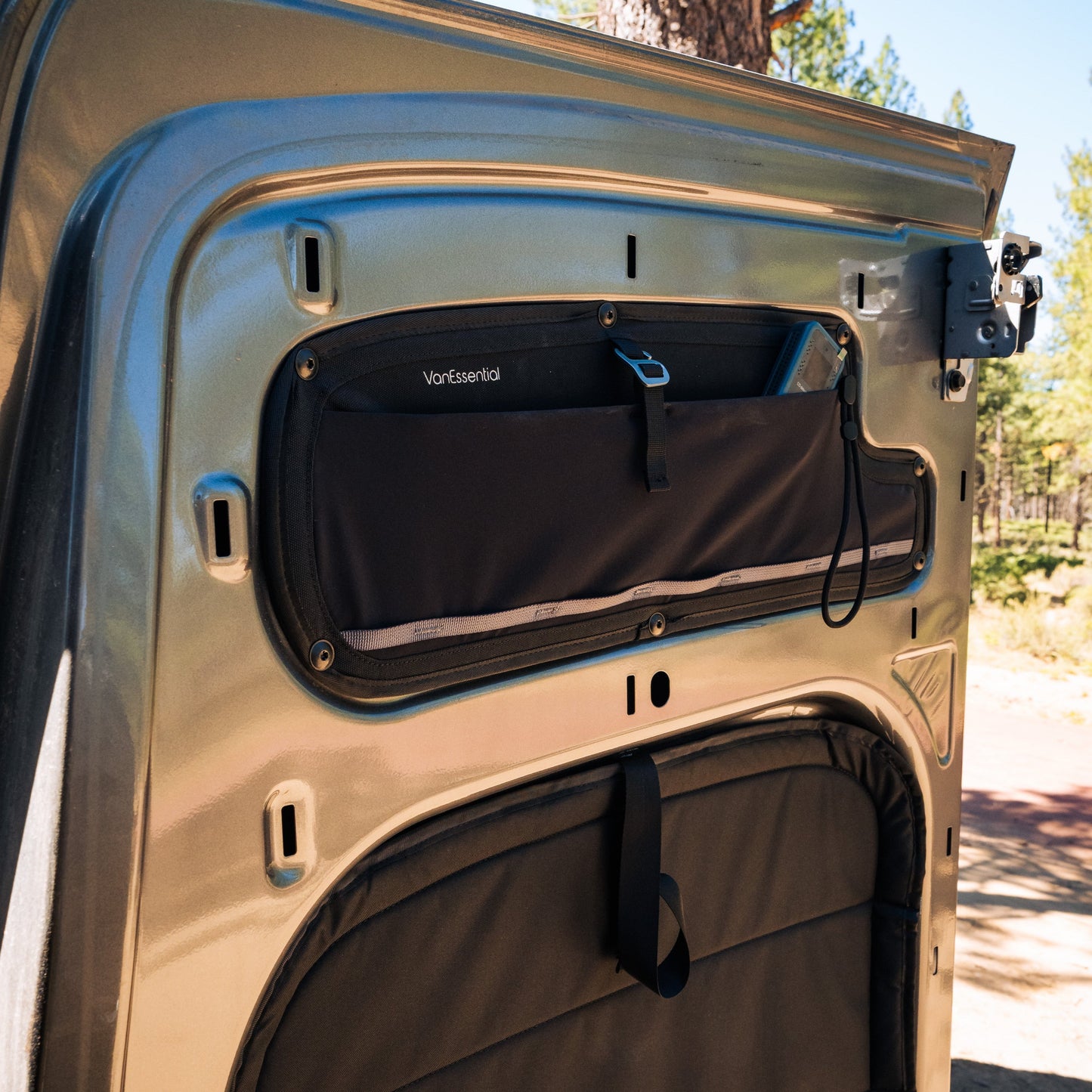 Ford Transit Upper Rear Door Storage Panels (Pair) - Featherbuilt