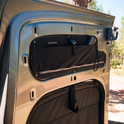 Ford Transit Upper Rear Door Storage Panels (Pair) - Featherbuilt