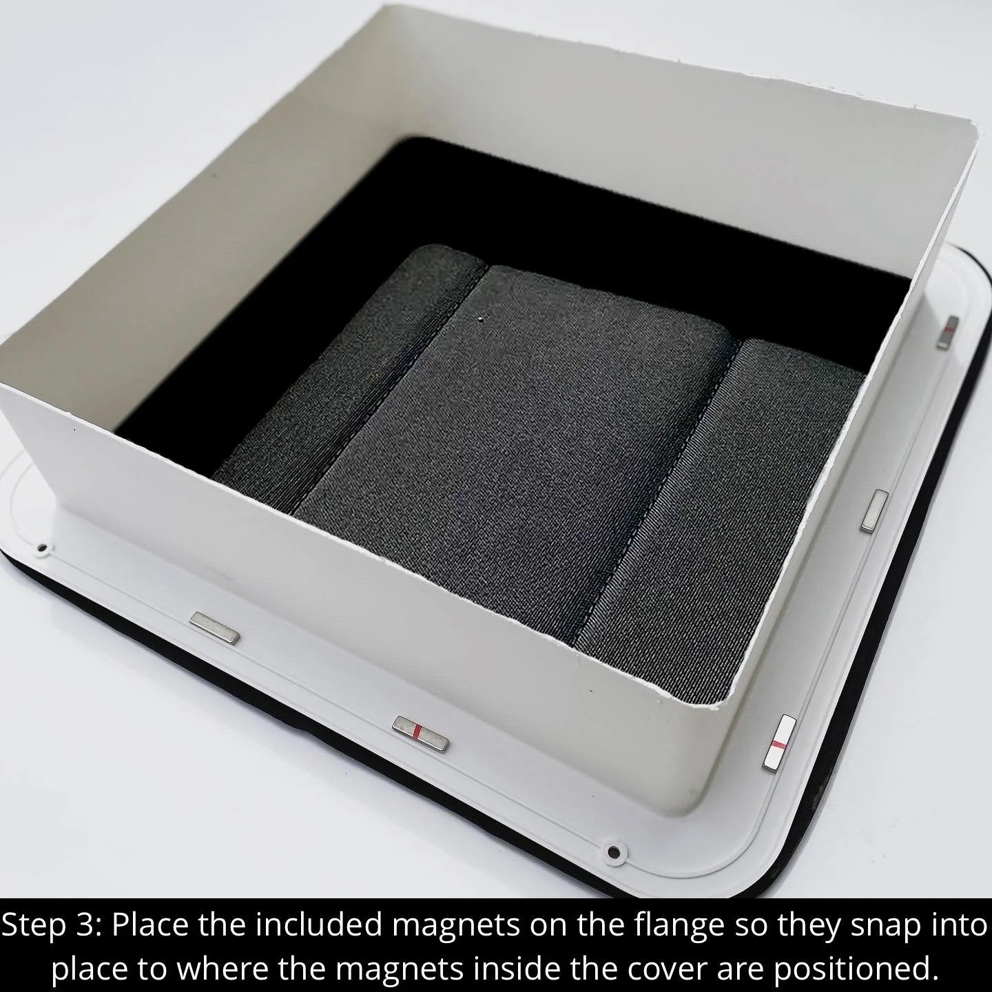 Magnetic Vent Fan Cover - Featherbuilt