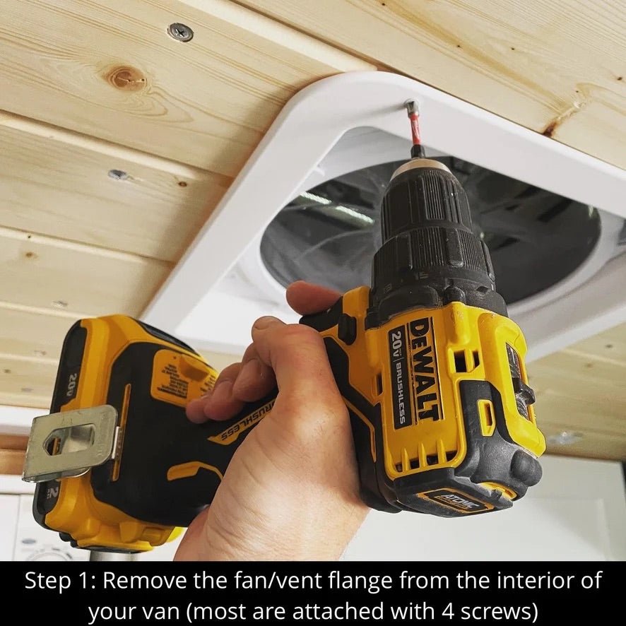 Magnetic Vent Fan Cover - Featherbuilt