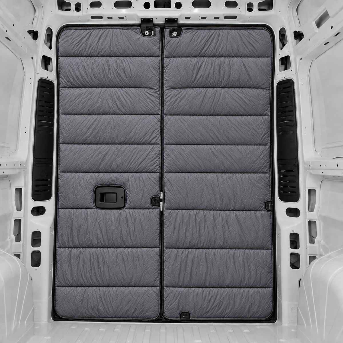 Maxx Cover Lite insulated rear door covers for the Ram ProMaster High Roof
