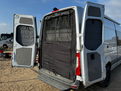 Mercedes Sprinter Bug Screen - Rear Door - Featherbuilt