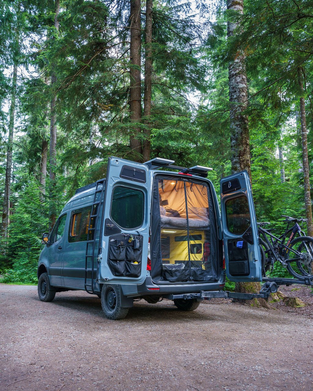 Mercedes Sprinter Bug Screen - Rear Door - Featherbuilt
