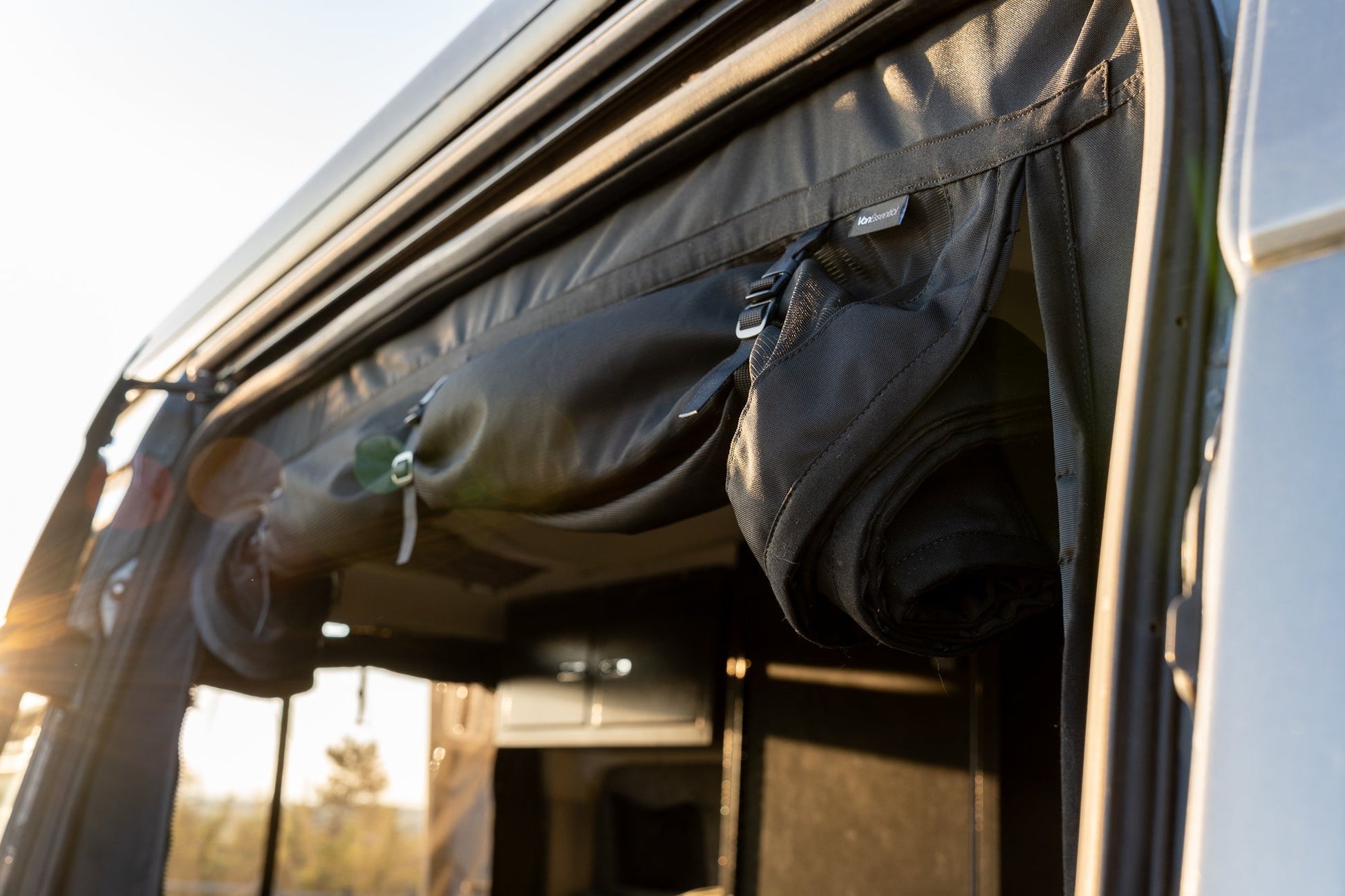 Mercedes Sprinter Bug Screen - Sliding Door - Featherbuilt