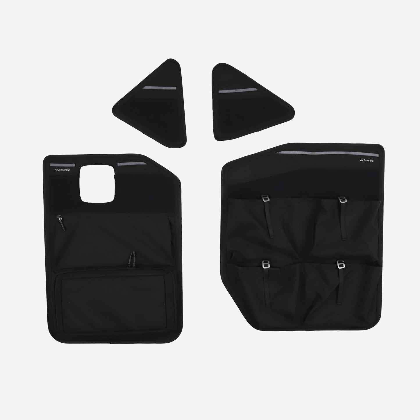 Mercedes Sprinter Lower Rear Door Storage Panels (Pair) - Featherbuilt