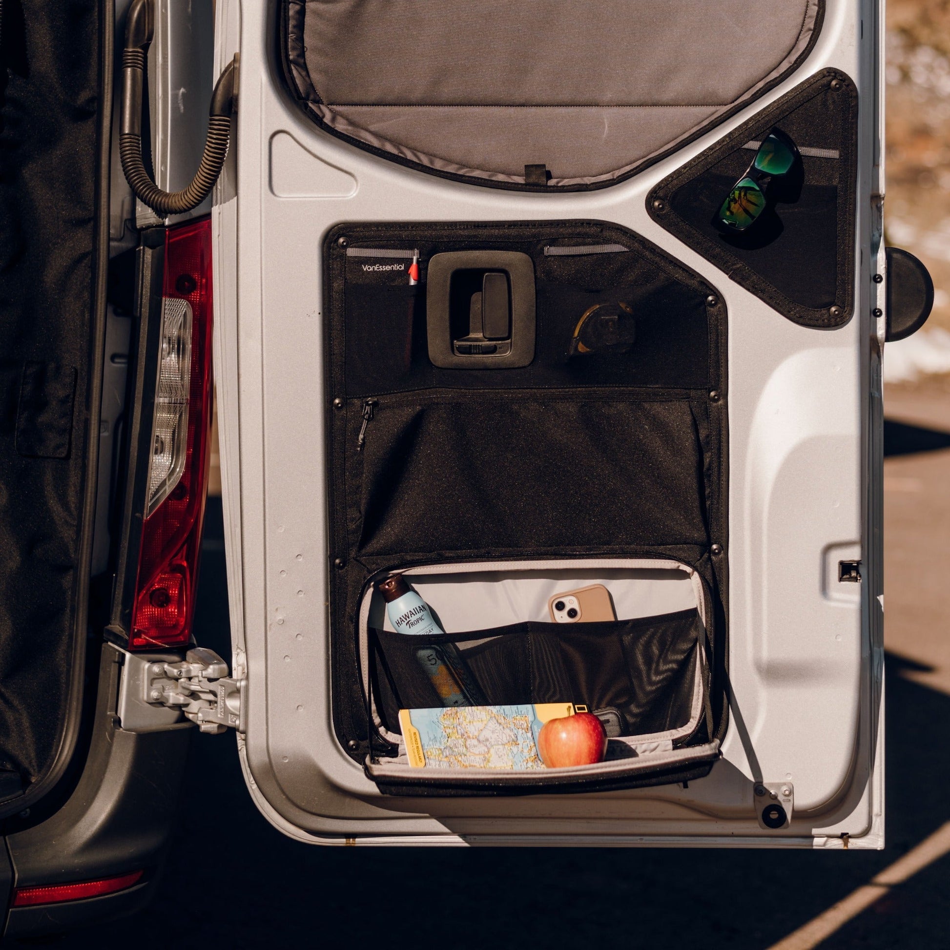 Mercedes Sprinter Lower Rear Door Storage Panels (Pair) - Featherbuilt