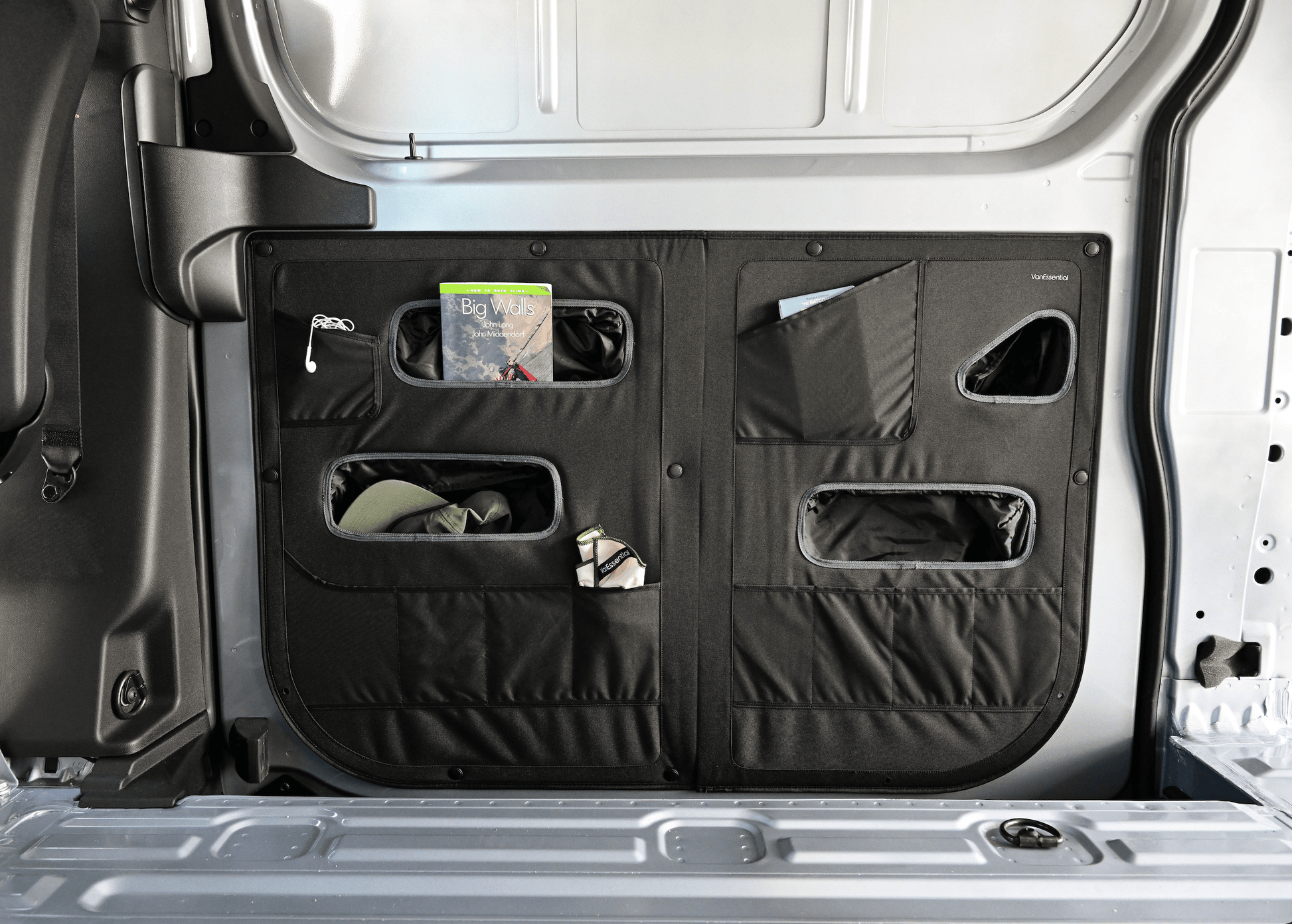 Mercedes Sprinter Lower Sliding Door Storage Panel - Featherbuilt