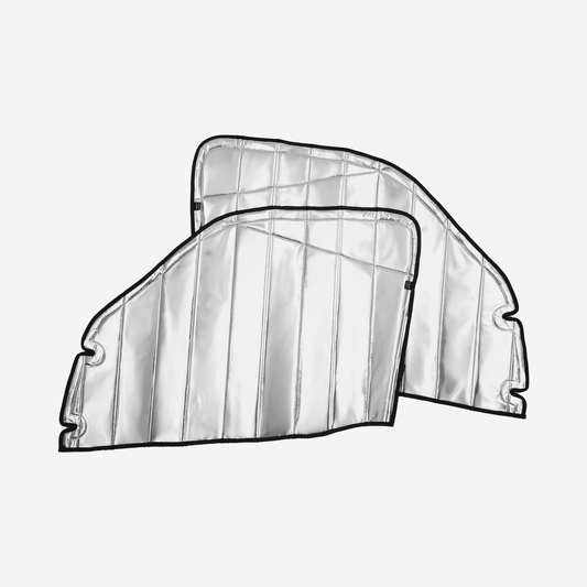 Mercedes Sprinter Reflective Front Door Window Cover (Pair) - Featherbuilt