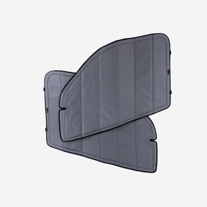 Mercedes Sprinter Stealth Front Door Window Covers (Pair) - Featherbuilt