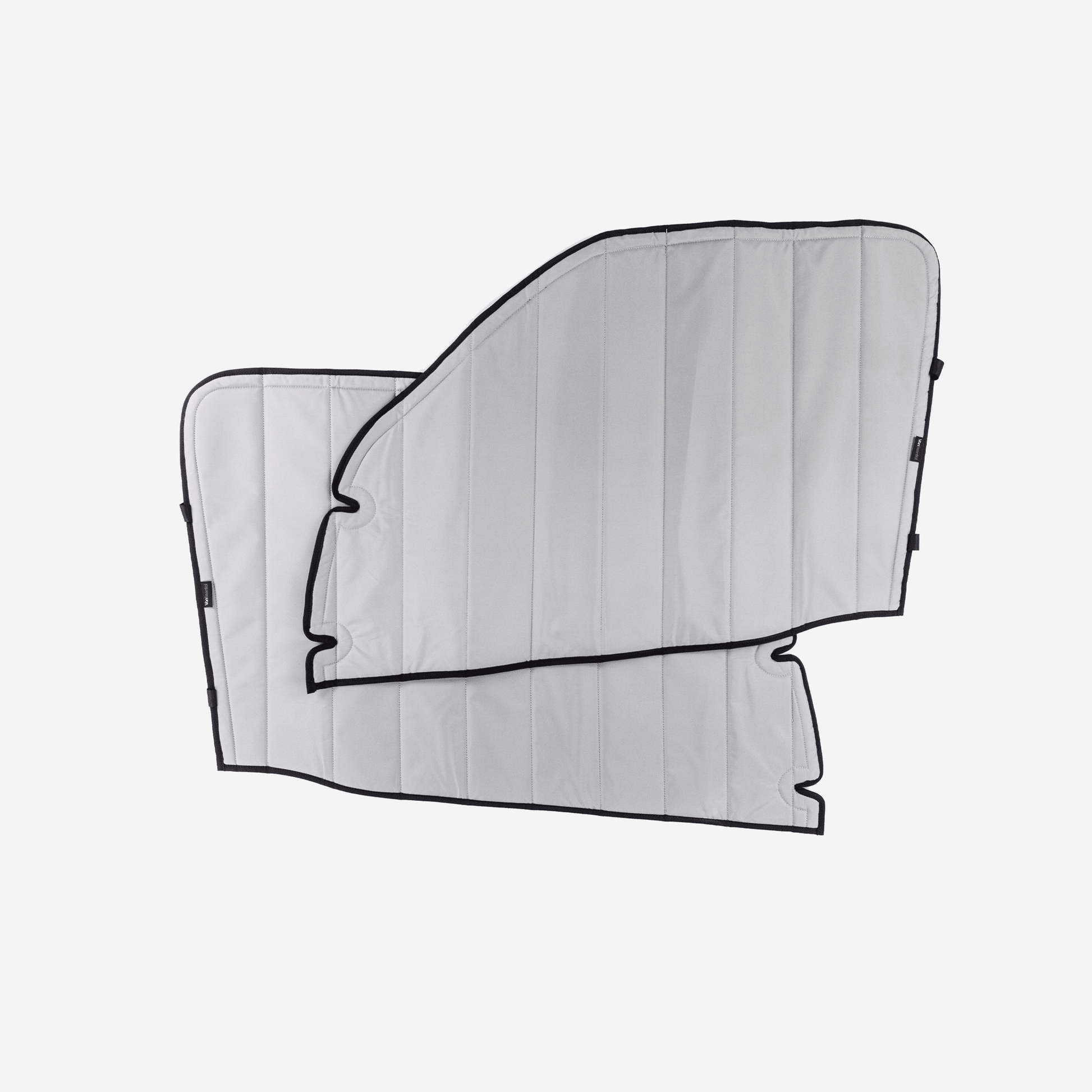 Mercedes Sprinter Stealth Front Door Window Covers (Pair) - Featherbuilt