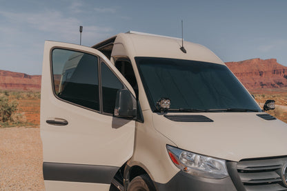 Mercedes Sprinter Stealth Front Windshield Cover - Featherbuilt
