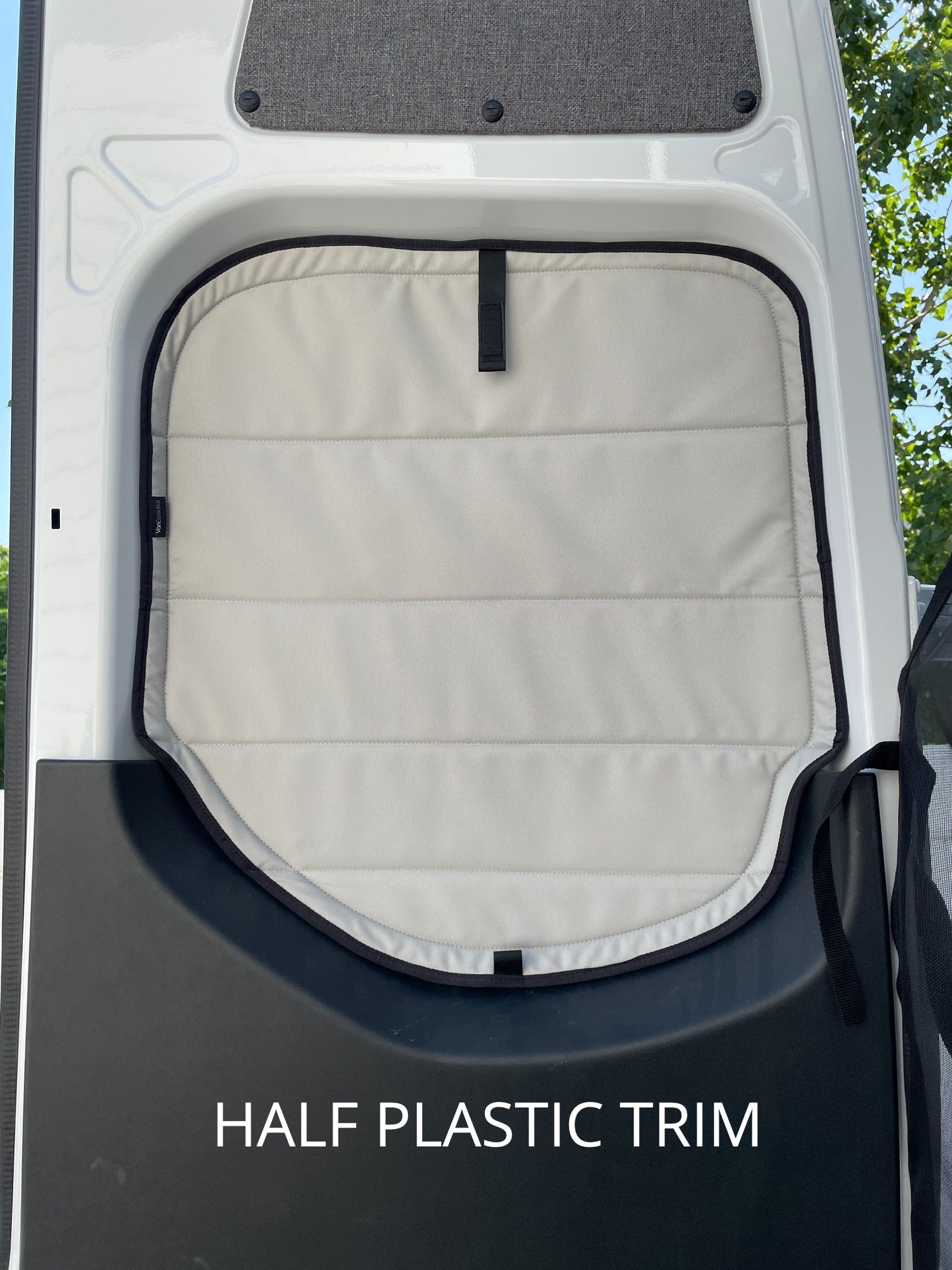 Mercedes Sprinter Stealth Rear Door Window Covers (Pair) - Featherbuilt