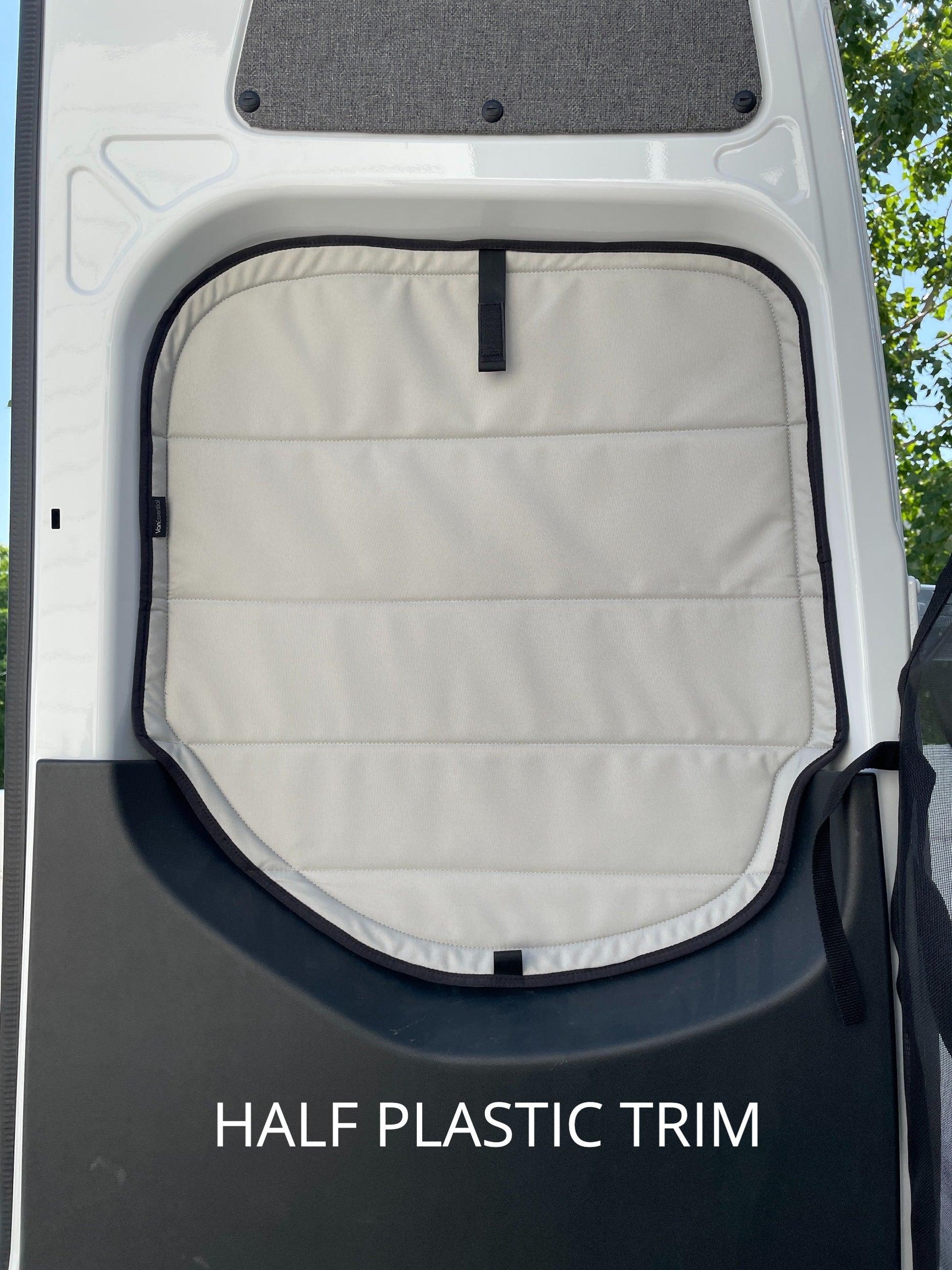 Mercedes Sprinter Stealth Rear Door Window Covers (Pair) - Featherbuilt