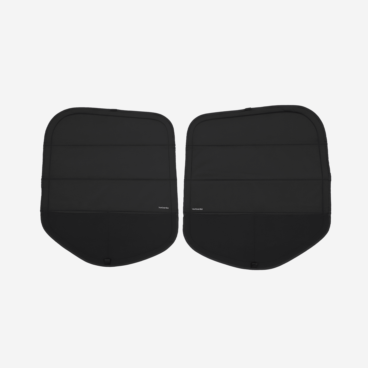 Mercedes Sprinter Stealth Rear Door Window Covers (Pair) - Featherbuilt