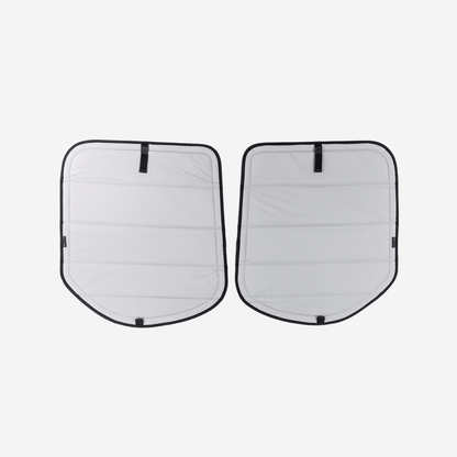 Mercedes Sprinter Stealth Rear Door Window Covers (Pair) - Featherbuilt
