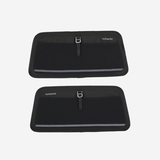 Mercedes Sprinter Upper Rear Door Storage Panels (Pair) - Featherbuilt