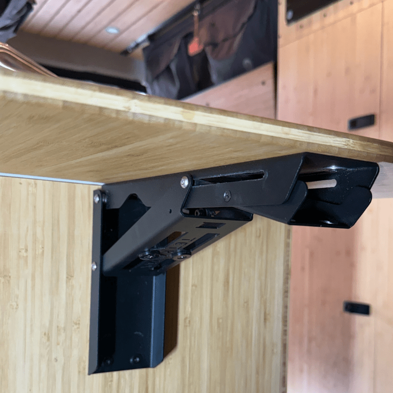 MOAB Heavy Duty Folding Bracket for Countertops & Bench Seats - Featherbuilt