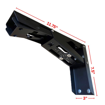 MOAB Heavy Duty Folding Bracket for Countertops & Bench Seats - Featherbuilt