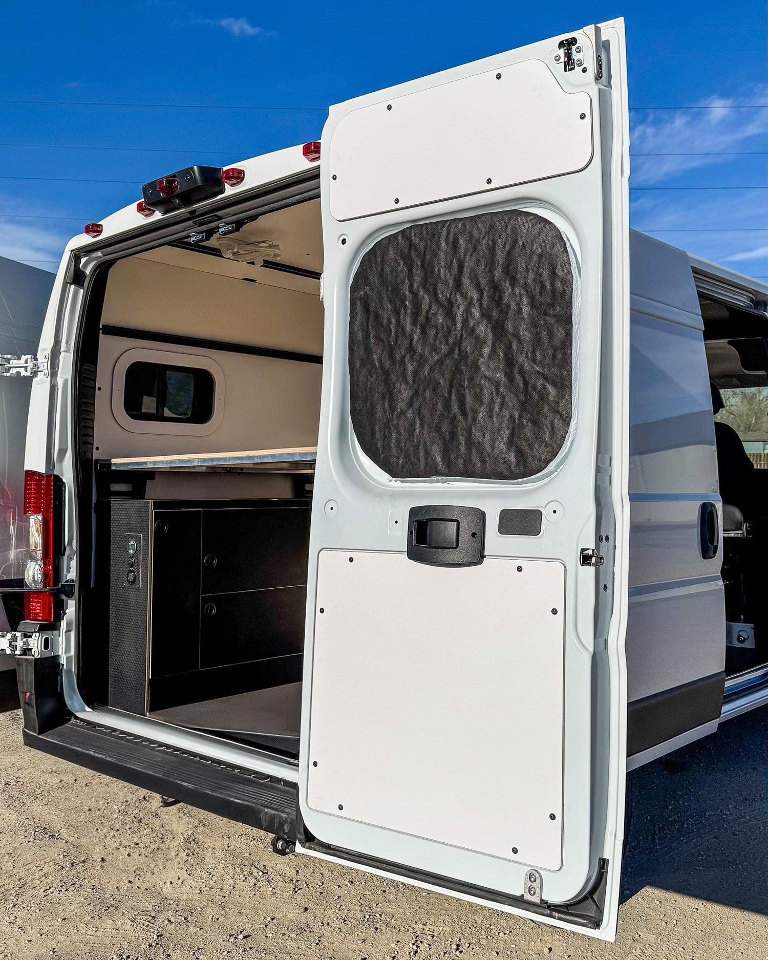 ProMaster Rear Door Lower Panels - Featherbuilt