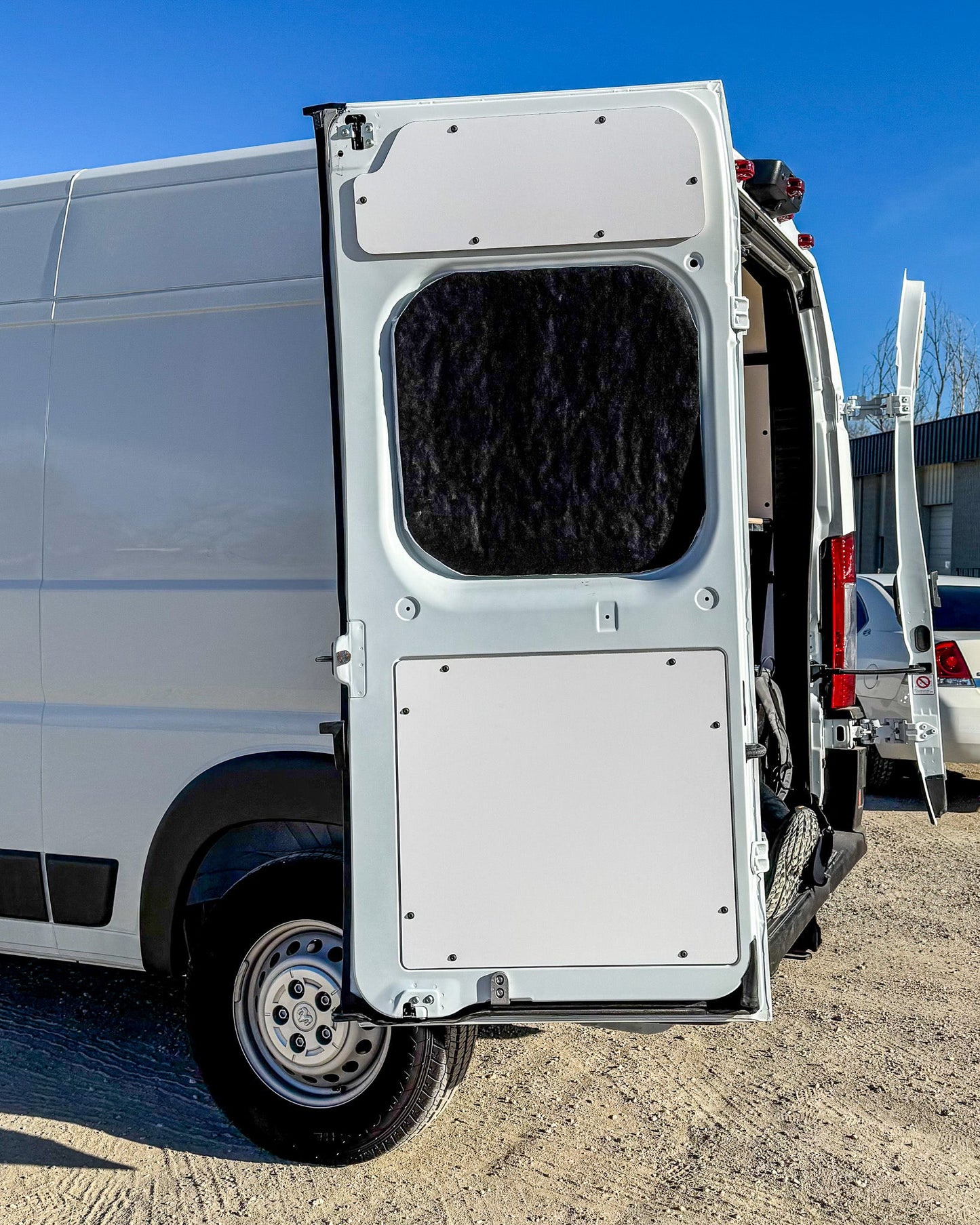 ProMaster Rear Door Lower Panels - Featherbuilt