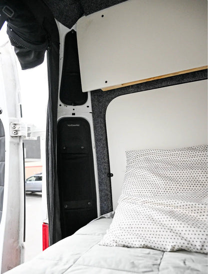 ProMaster Rear Pillar Storage Panels - Featherbuilt