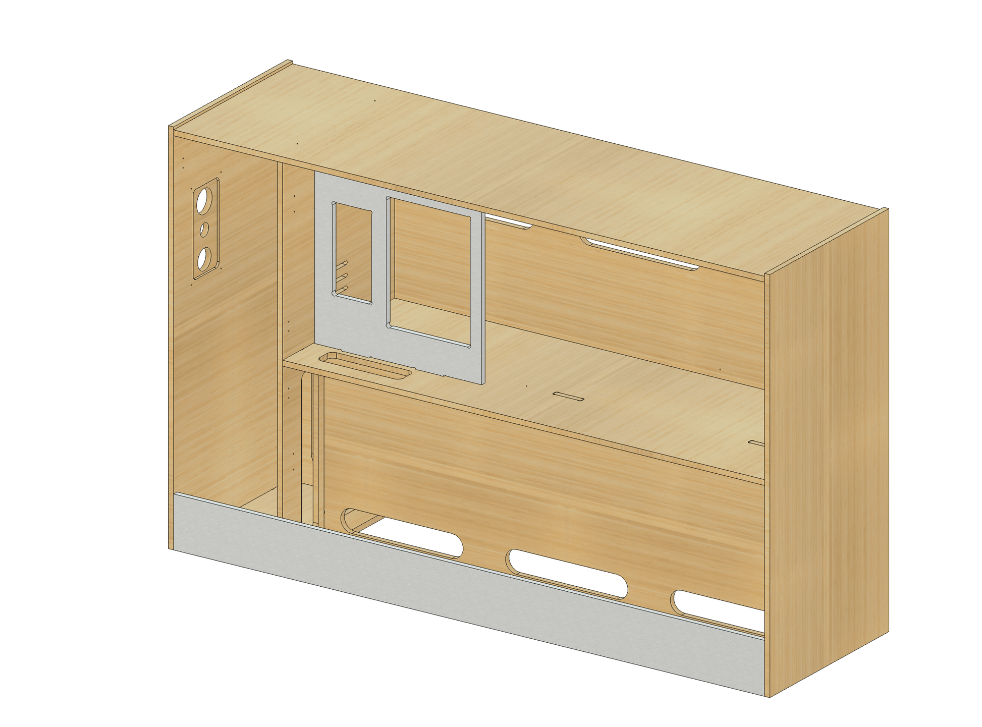 ProMaster Wheel Well Electrical Cabinet - Featherbuilt