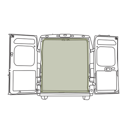 Ram Promaster Bug Screen - Rear Door - Featherbuilt