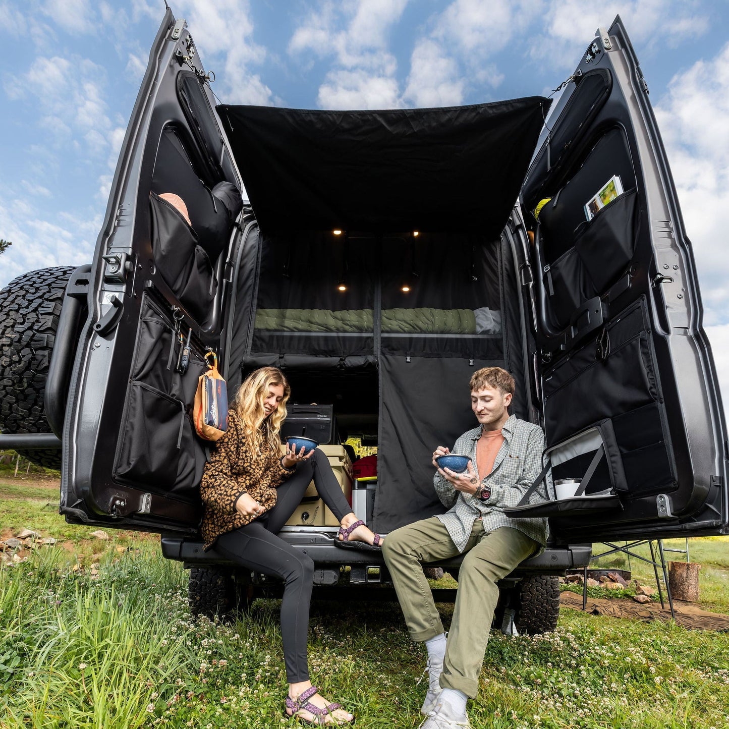 Ram Promaster Bug Screen - Rear Door - Featherbuilt