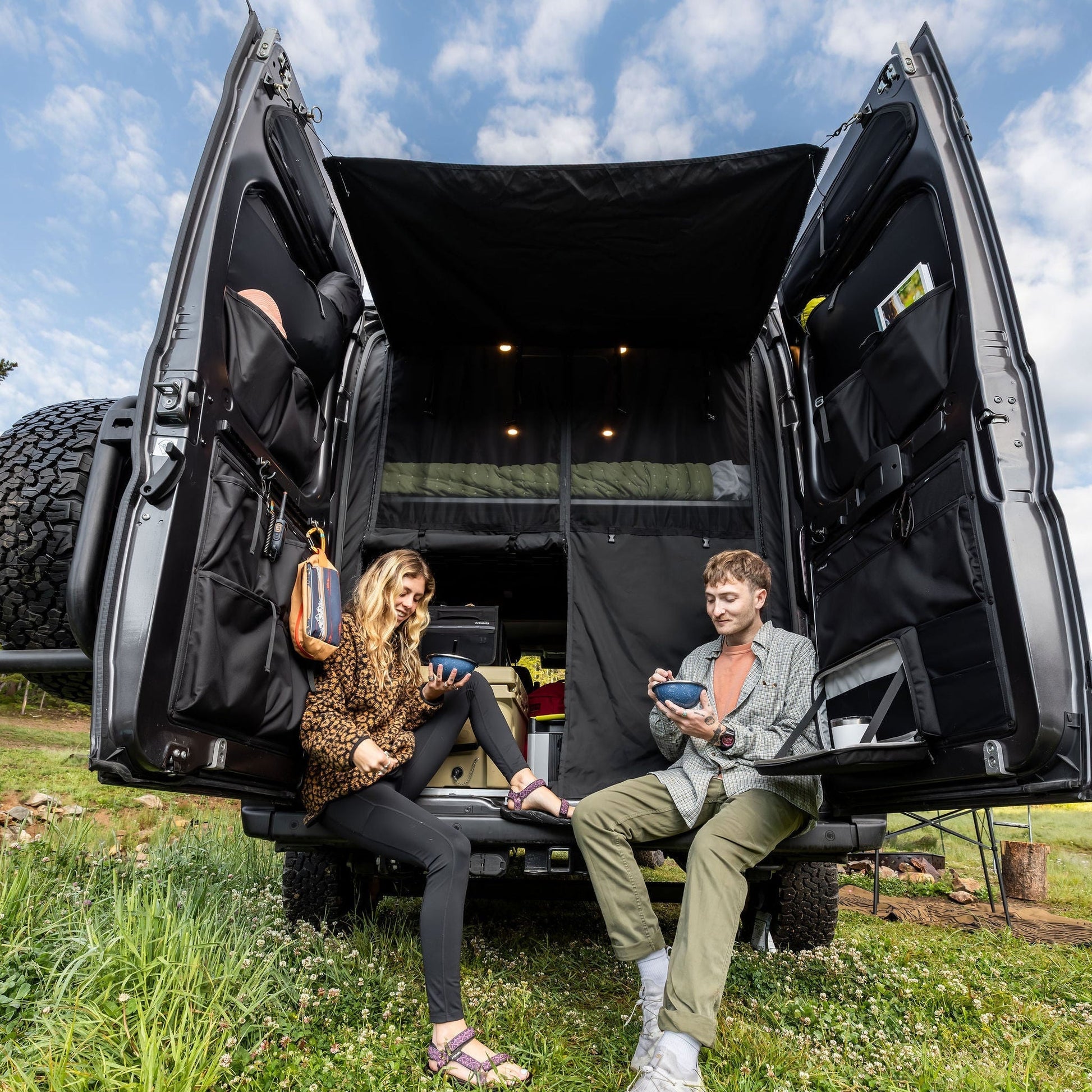 Ram Promaster Bug Screen - Rear Door - Featherbuilt
