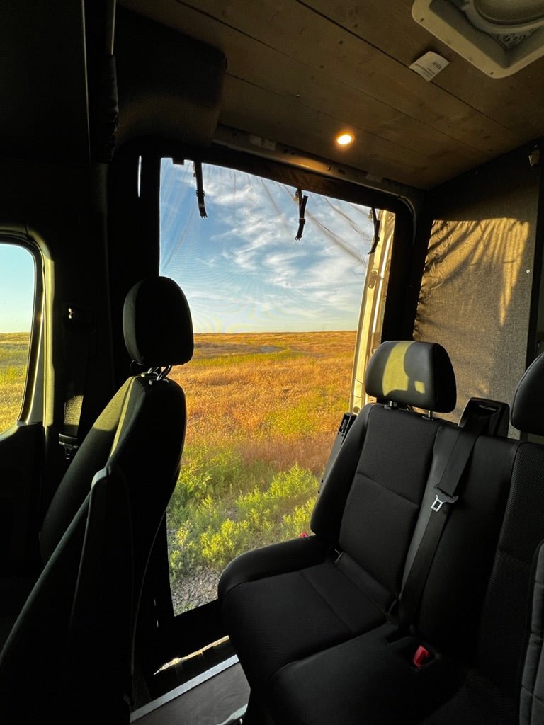 Ram Promaster Bug Screen - Sliding Door - Featherbuilt