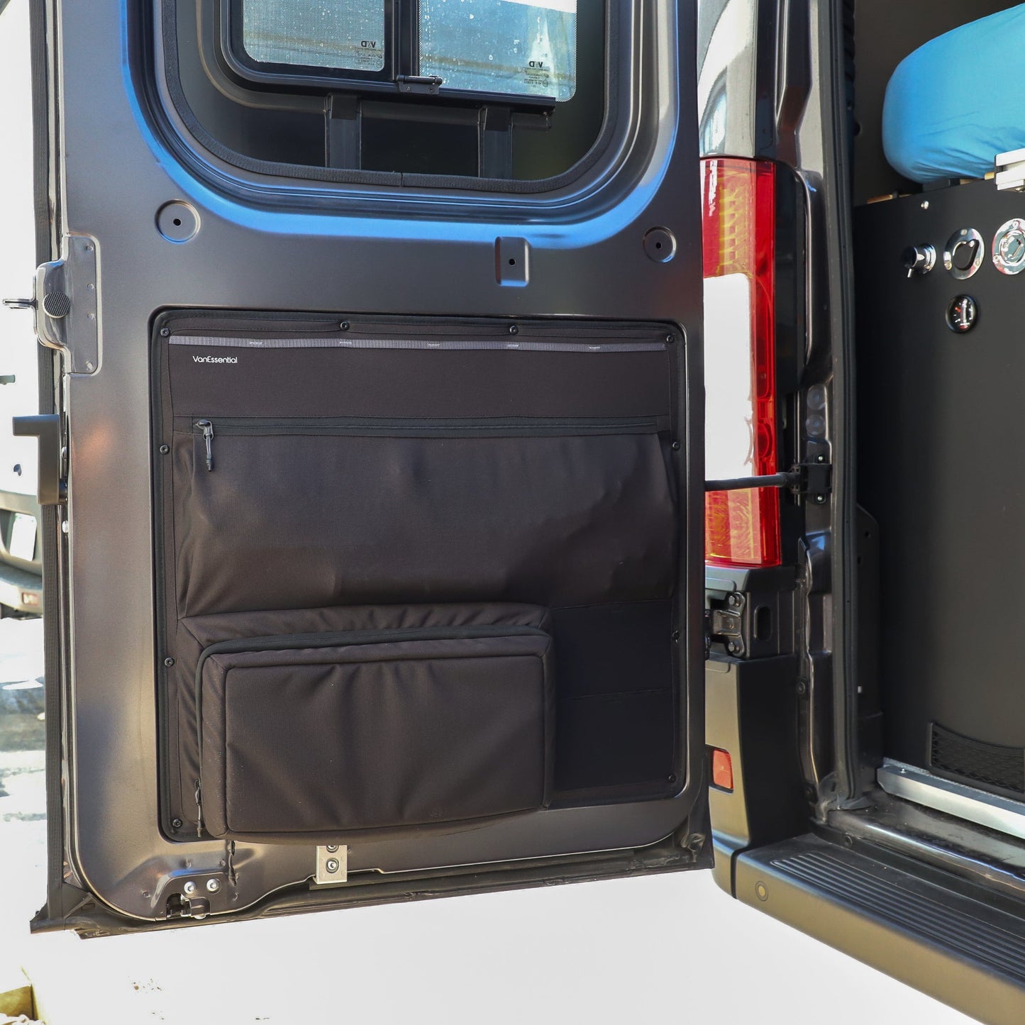 Ram Promaster Lower Rear Door Storage Panels (Rear) - Featherbuilt