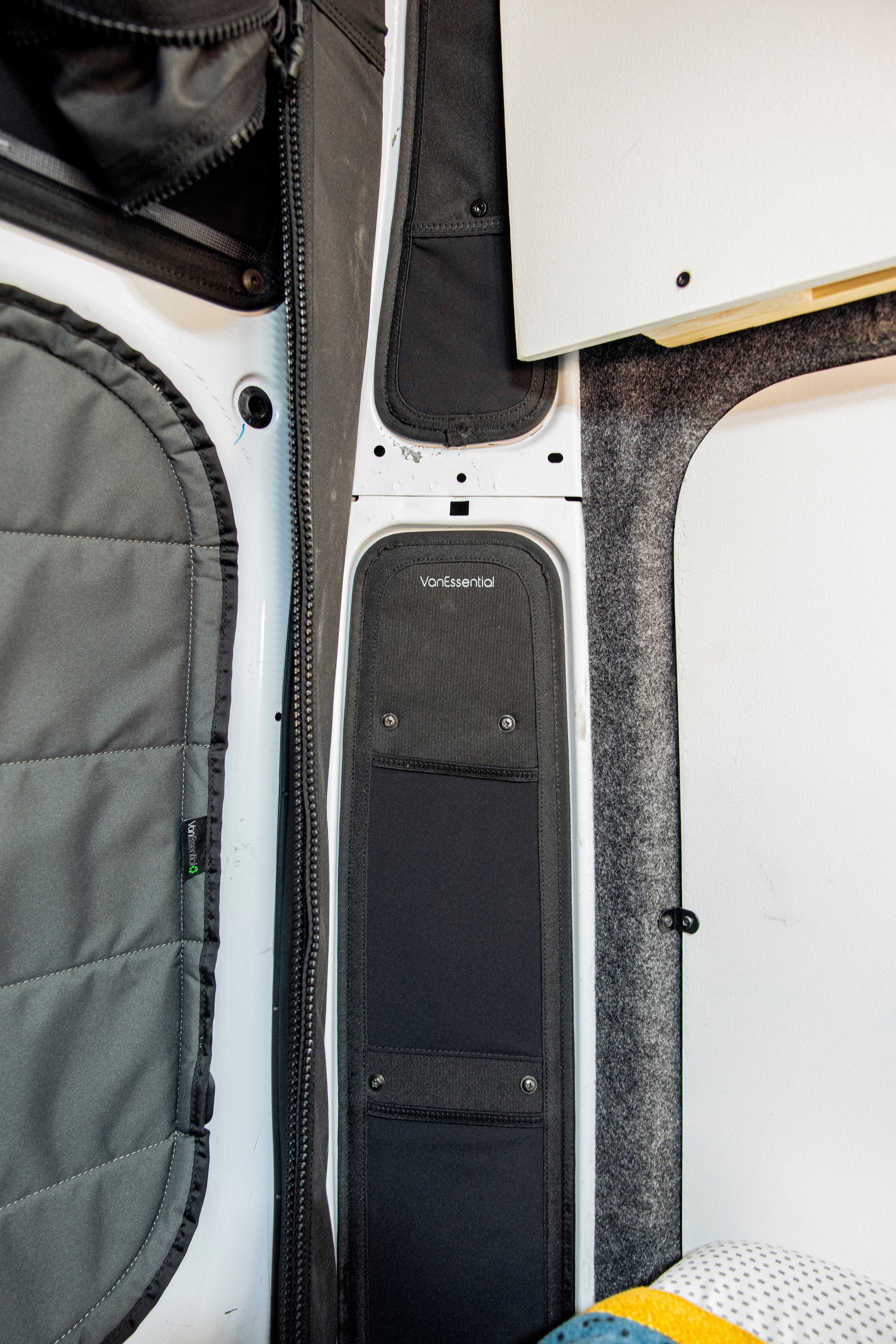 Ram Promaster Rear Pillar Storage Panels - Featherbuilt