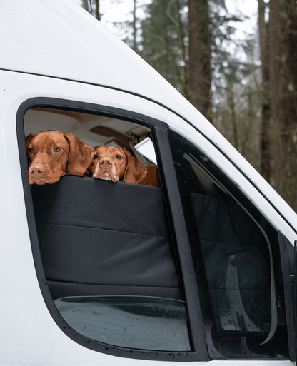 Ram Promaster Stealth Front Door Window Covers (Pair) - Featherbuilt