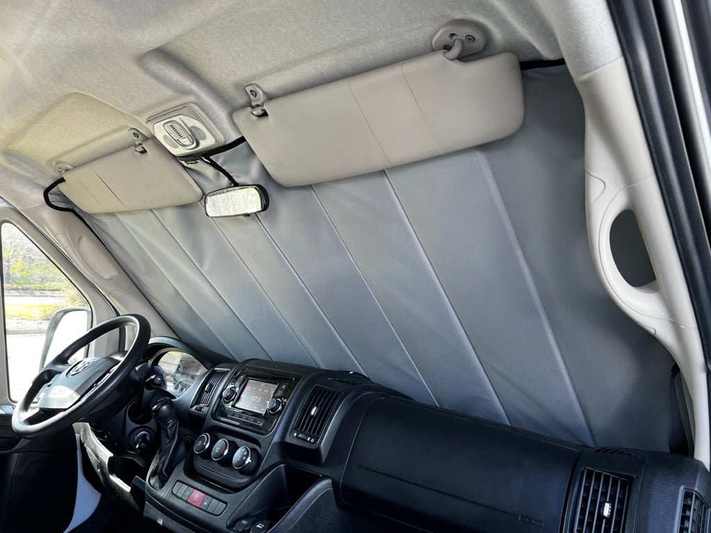 Ram Promaster Stealth Front Windshield Cover - Featherbuilt