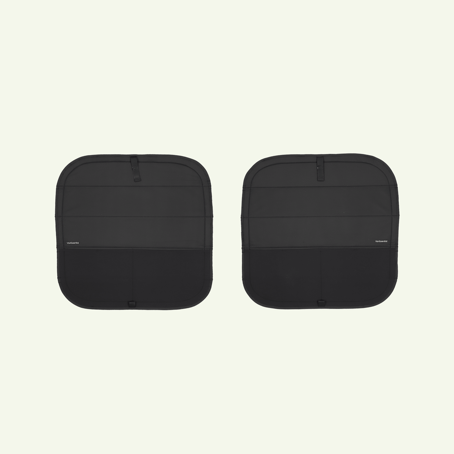 Ram Promaster Stealth Rear Door Window Covers (Pair) - Featherbuilt