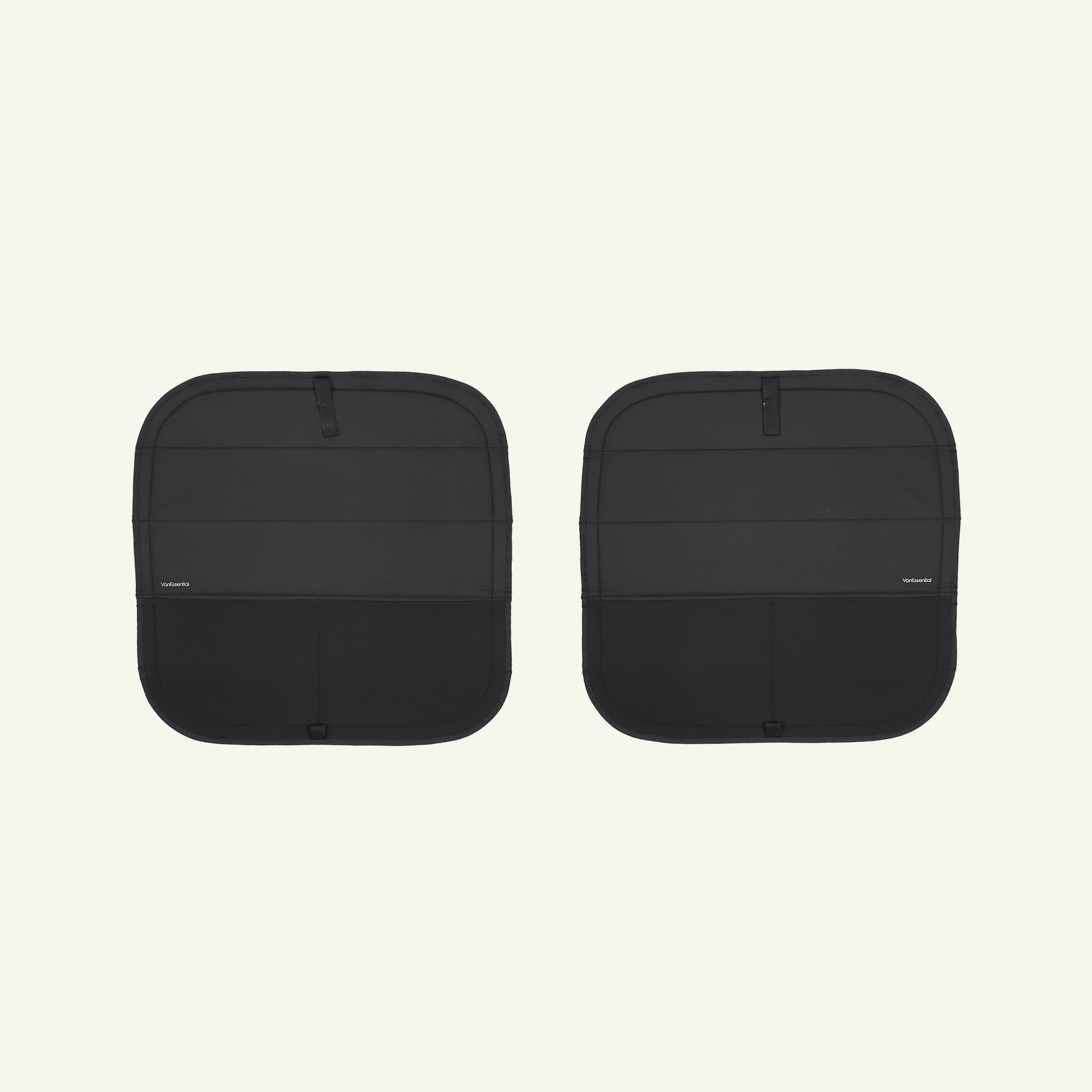 Ram Promaster Stealth Rear Door Window Covers (Pair) - Featherbuilt