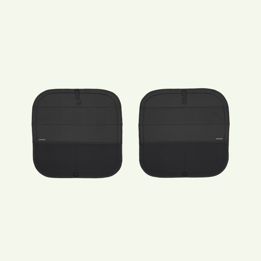 Ram Promaster Stealth Rear Door Window Covers (Pair) - Featherbuilt