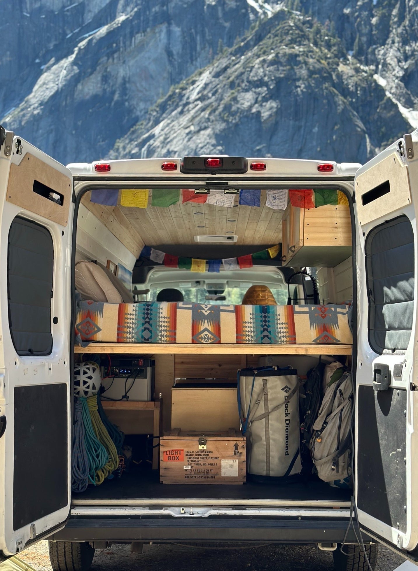 Ram Promaster Stealth Rear Door Window Covers (Pair) - Featherbuilt
