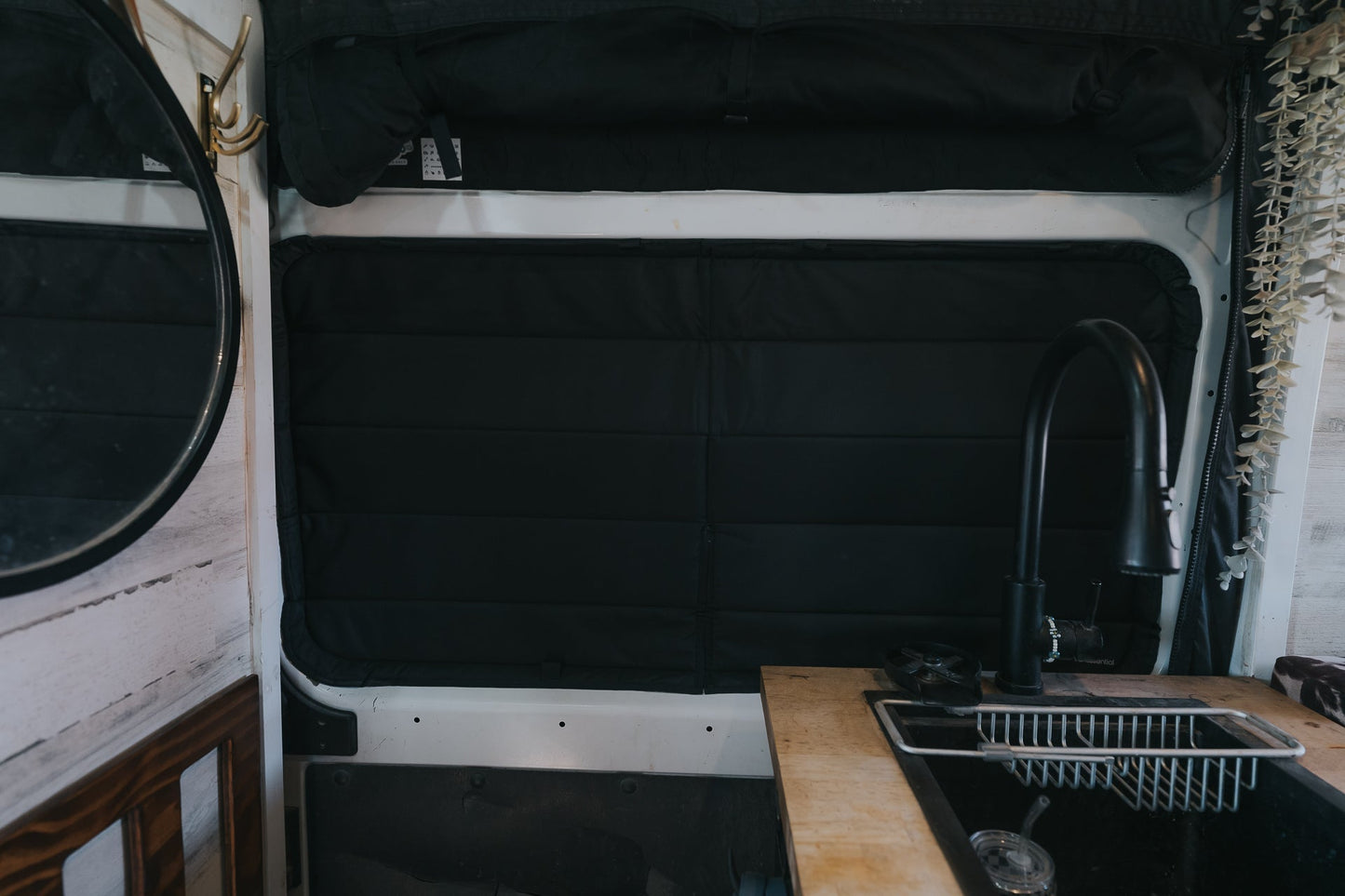 Ram Promaster Stealth Sliding Door Window Cover - Featherbuilt