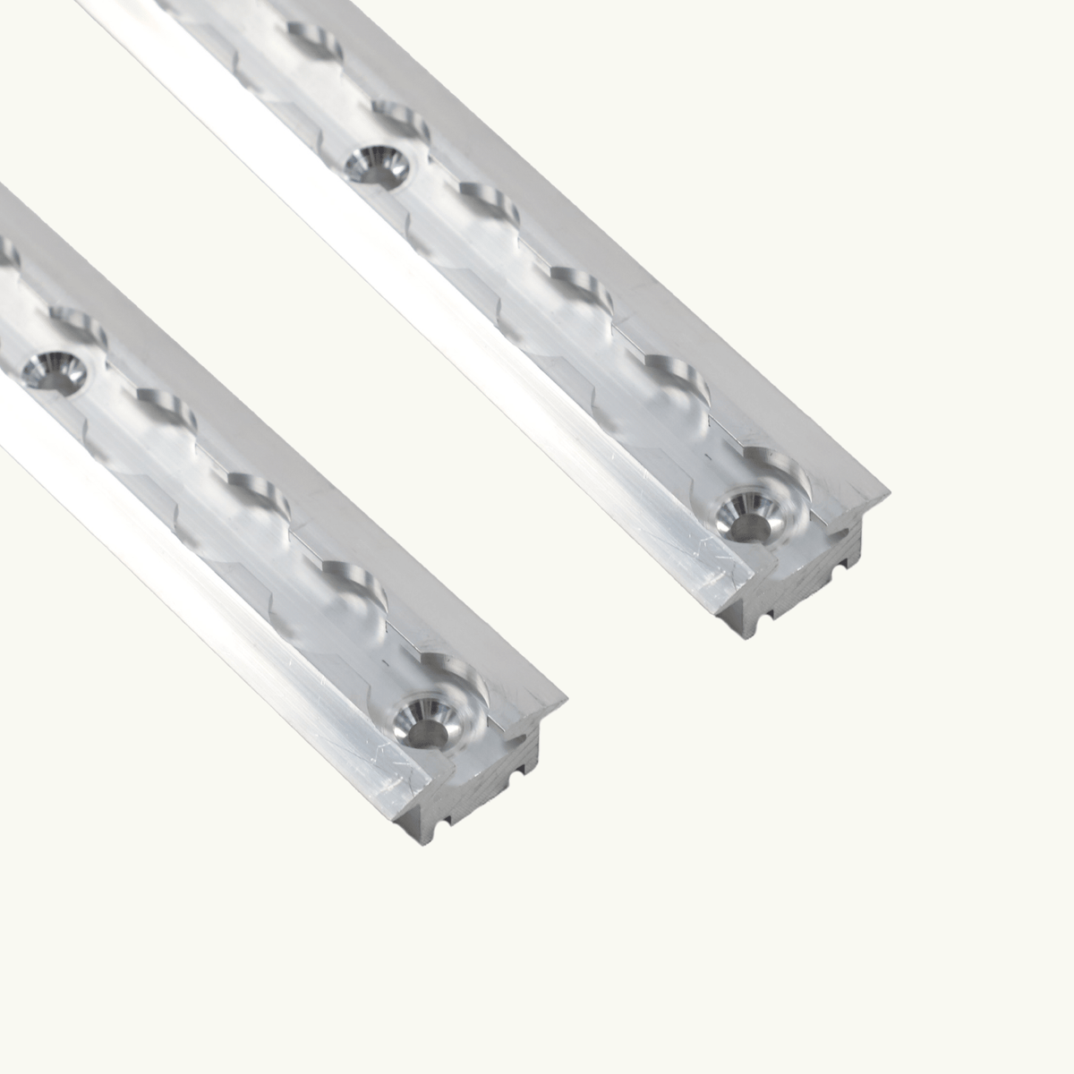 Raw Recessed Deep Venture L-Track (2 Pack) - Featherbuilt