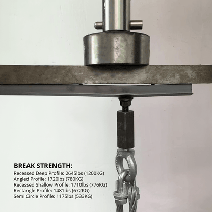 Recessed Shallow Venture L-Track (2 Pack) - Featherbuilt