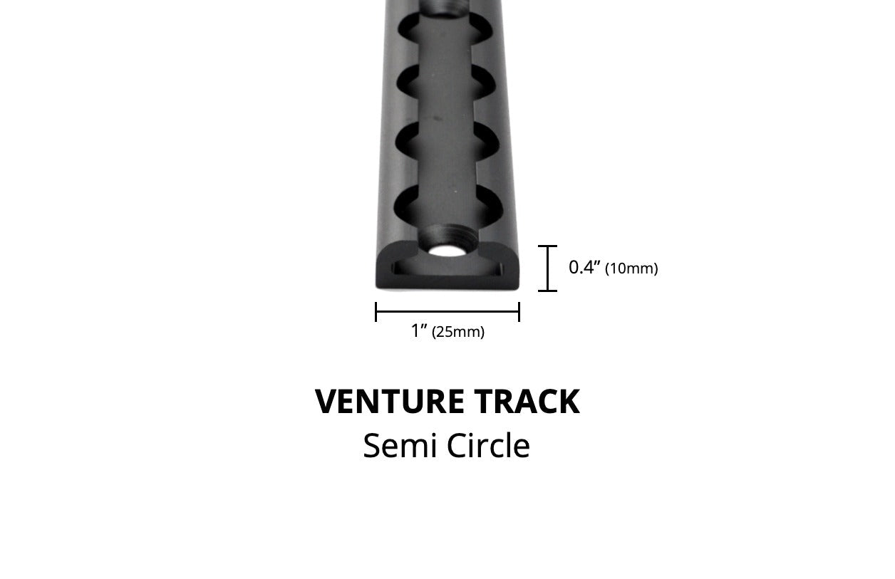 Semi-Circle Venture L-Track (2 Pack) - Featherbuilt
