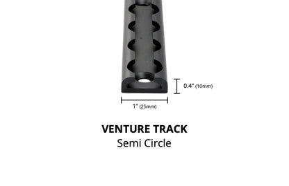 Semi-Circle Venture L-Track (2 Pack) - Featherbuilt