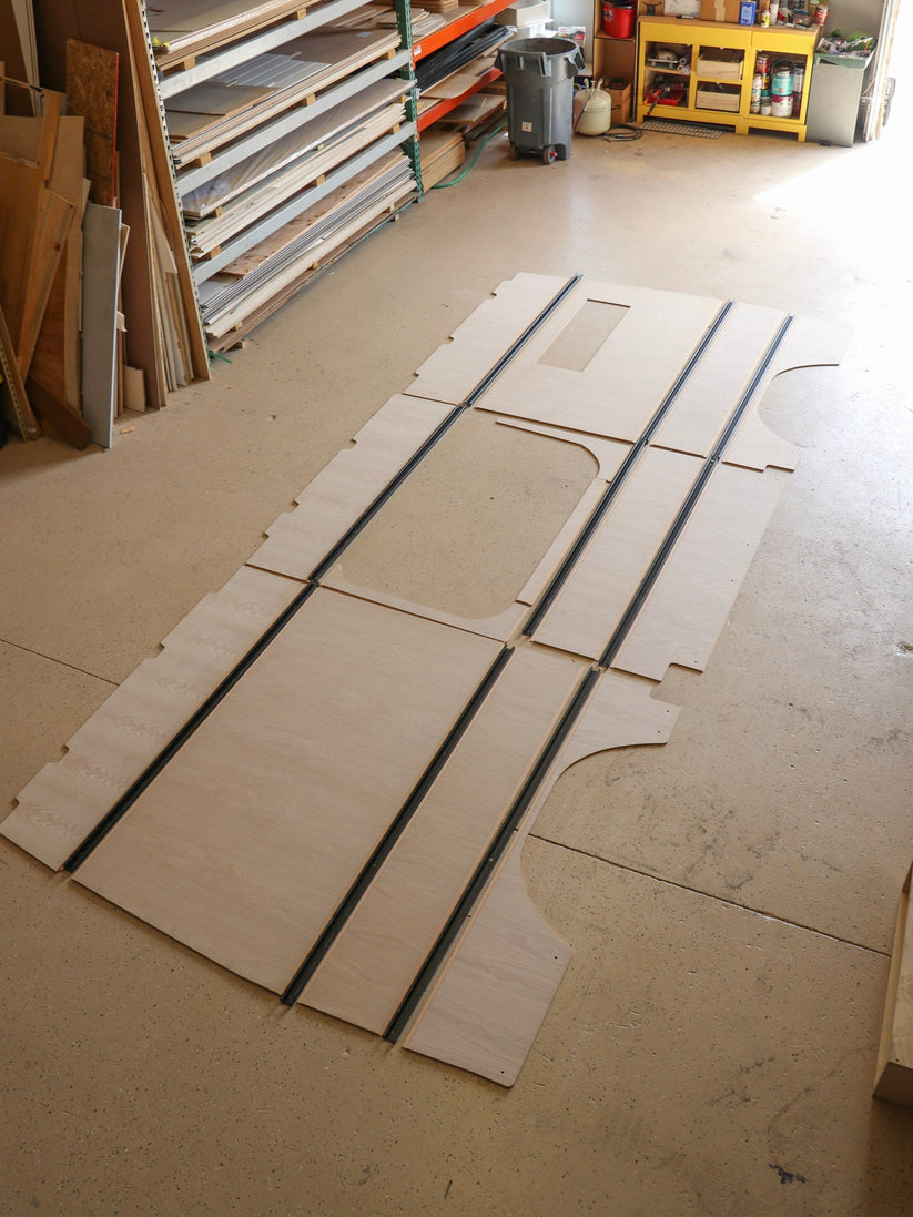 Sprinter 144 Wall Panel Kit | Van Wall Panels | Featherbuilt