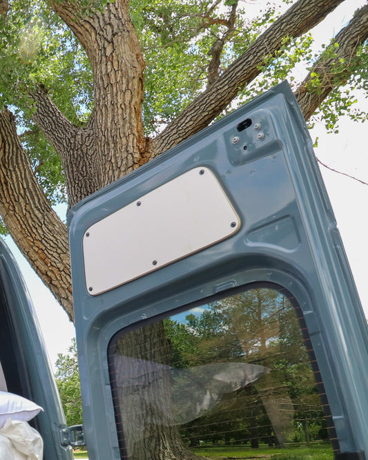 Sprinter Rear Door Upper Panels - Featherbuilt