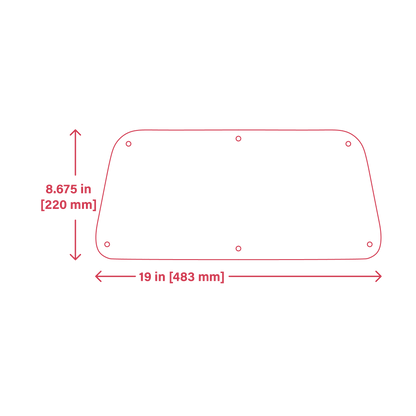 Sprinter Rear Door Upper Panels - Featherbuilt