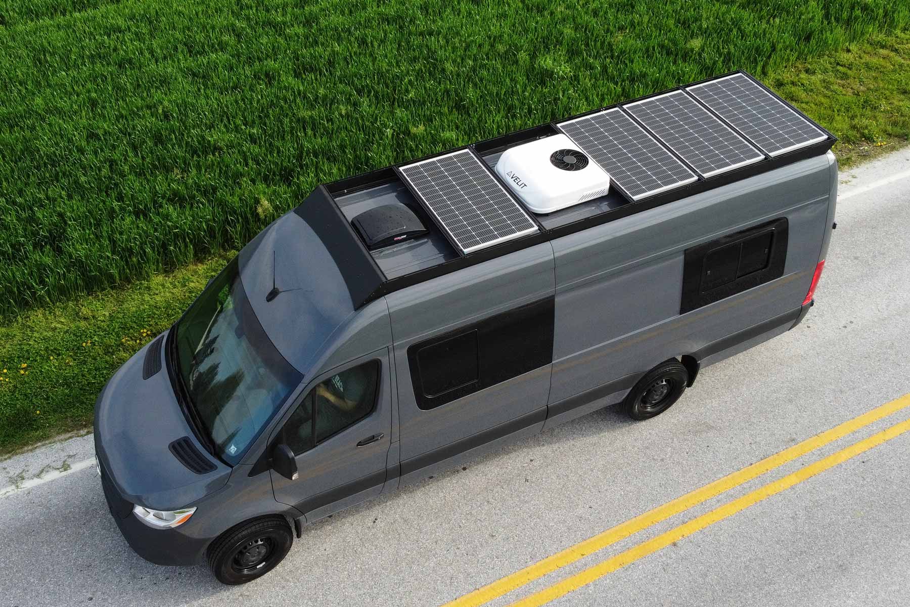 Sprinter Stealth+ Roof Rack - Featherbuilt