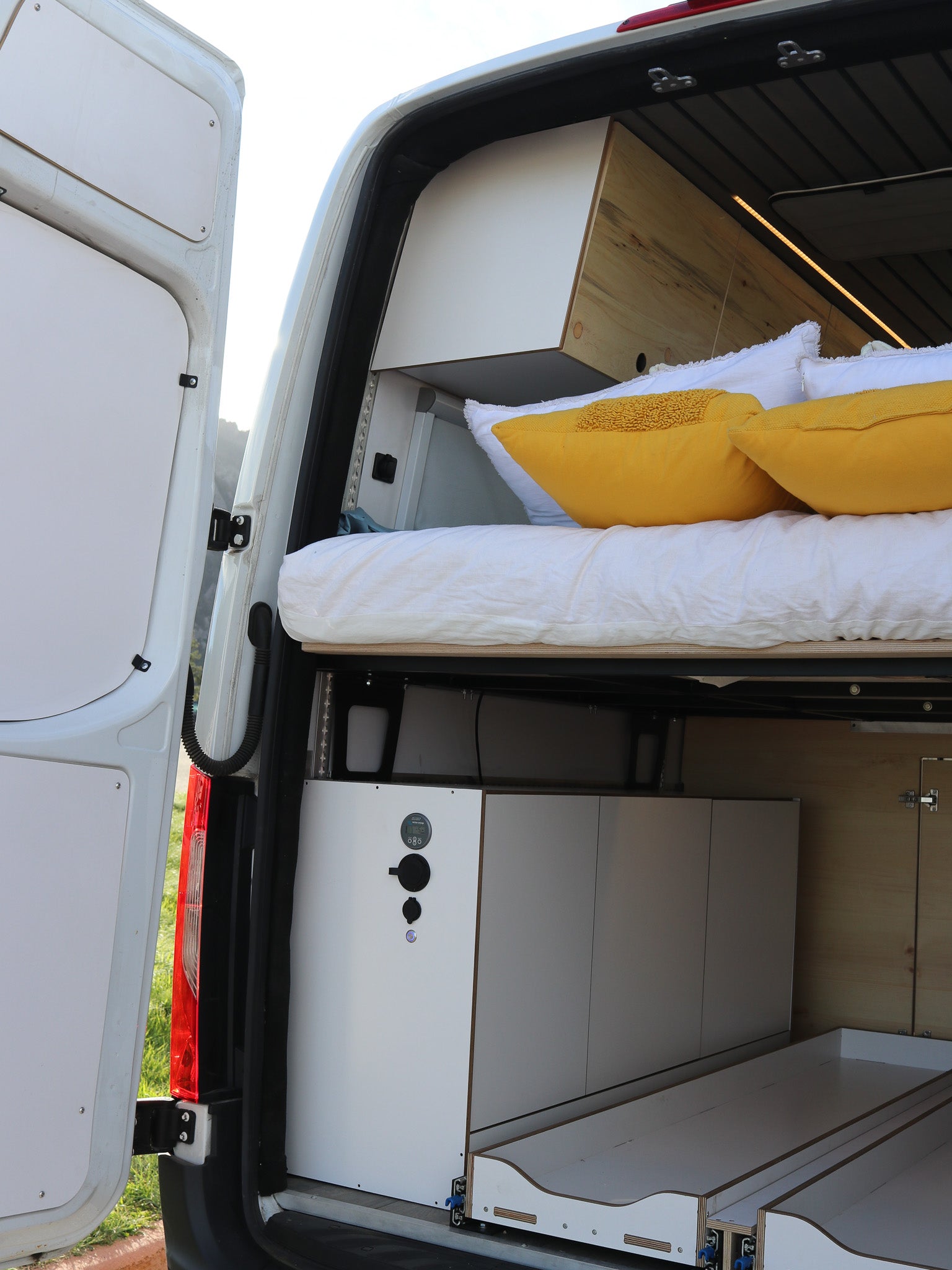 Upper Control Unit Sprinter Sprinter Upper Cabinet (24 in) | Van Cabinet | Featherbuilt