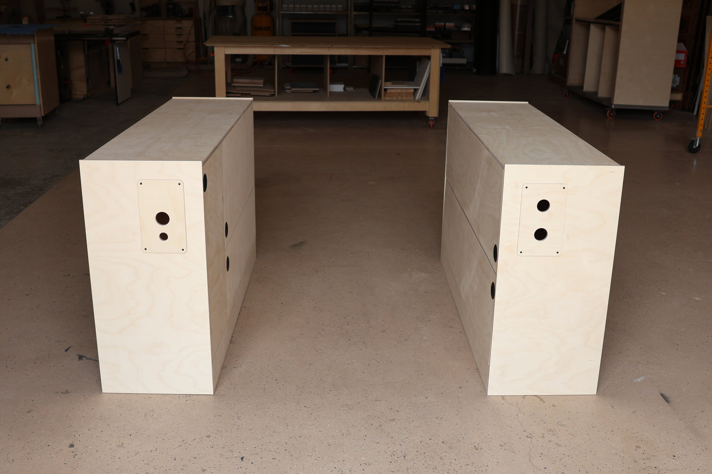 Sprinter Wheel Well Cabinet Bundle - garage